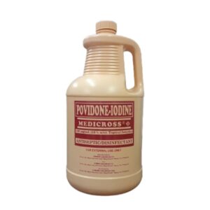 Medicross Povidone Iodine 10% Solution - 1 Gallon