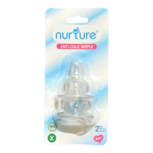 Nurture Anti-Colic Feeding Nipple 2's