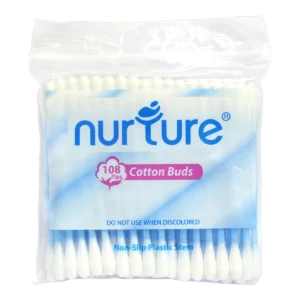 Nurture Plastic Polybag Cotton Buds