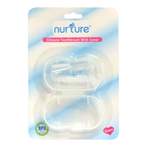 Nurture Silicone Toothbrush with Cover