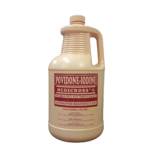 Medicross Povidone Iodine 10% Solution 1 Gallon