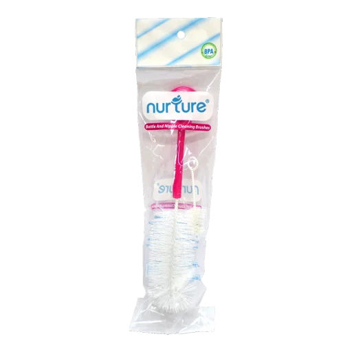 nur ture Nipple and Bottle Brush Pink