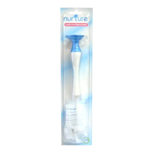 nurture PP bottle and nipple brush front