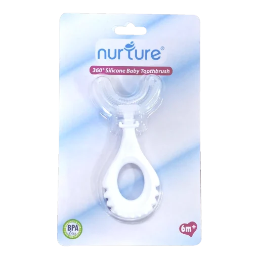 nurture silicone toothbrush new